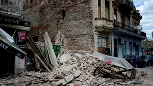 O clădire din Centrul Istoric al Capitalei s-a prăbuşit. Imobilul figurează pe Lista monumentelor istorice de categoria B