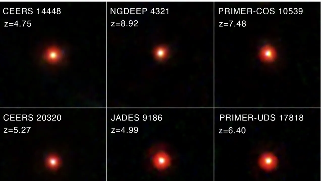 Nimeni nu știe ce sunt: NASA în alertă după detectarea a trei puncte roșii inexplicabile în spațiu