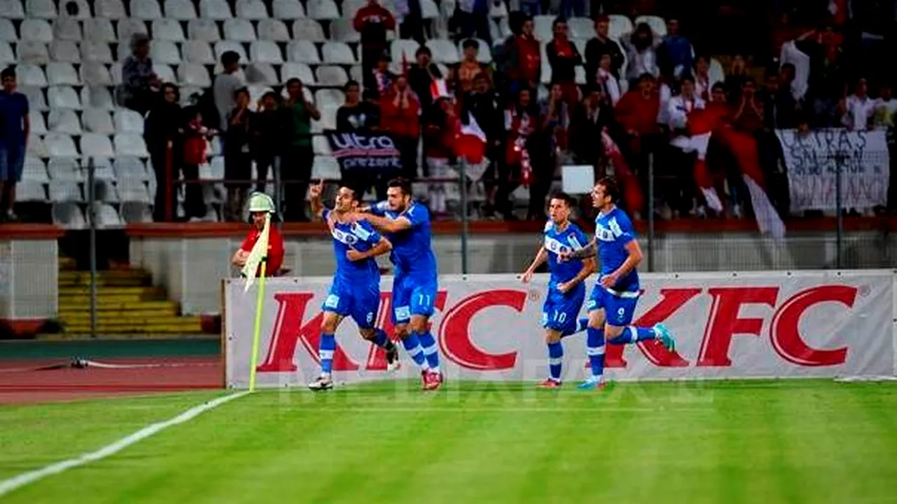 FC Viitorul a învins Ceahlăul Piatra Neamţ, scor 1-0, şi s-a salvat de la retrogradare
