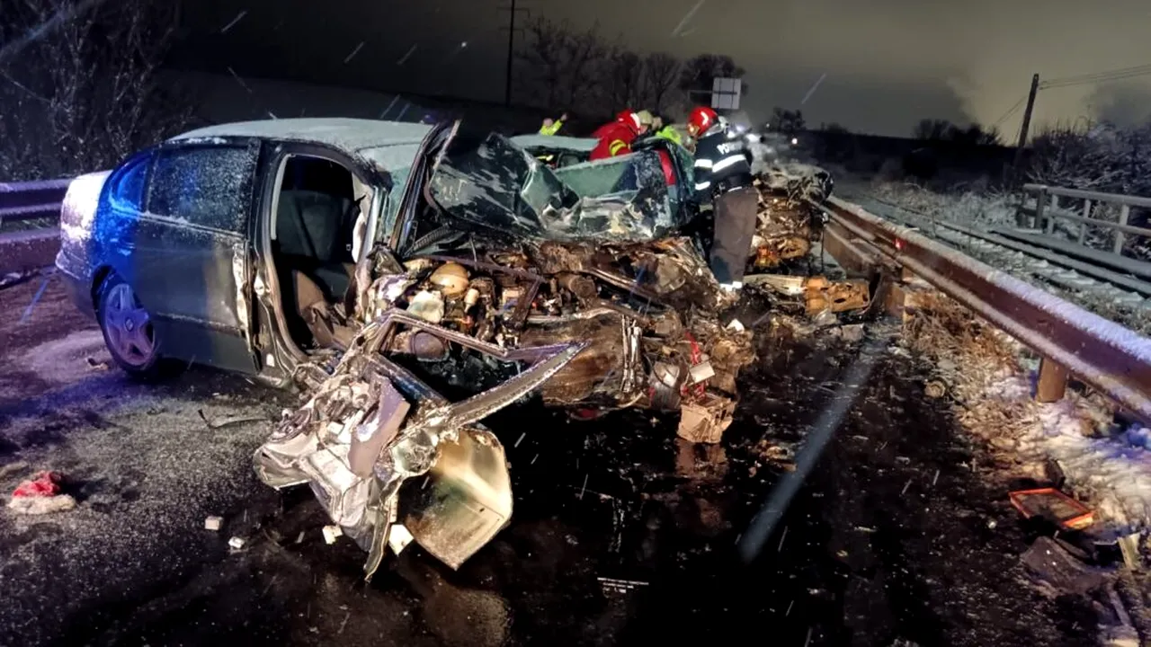 Accident rutier grav în județul Suceava: o persoană a murit, trei au fost rănite