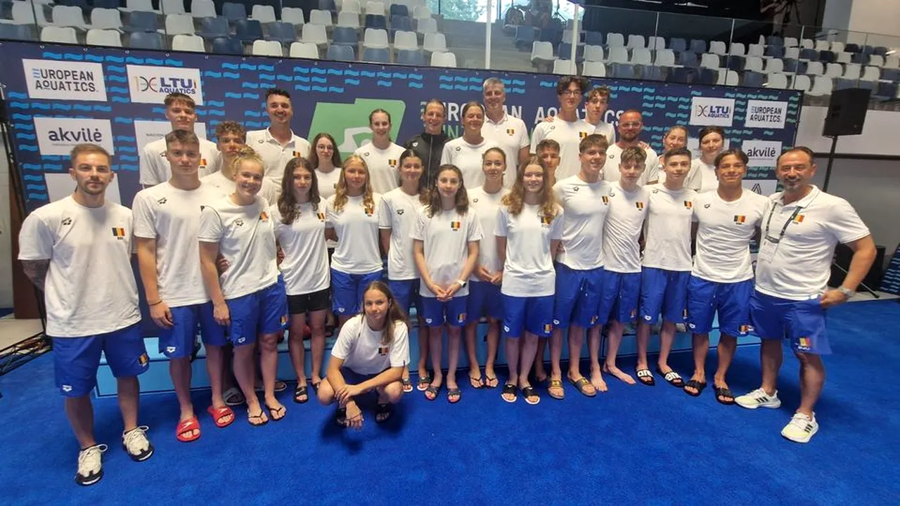 O calificare în finală şi patru în semifinale pentru juniorii români la europenele de nataţie