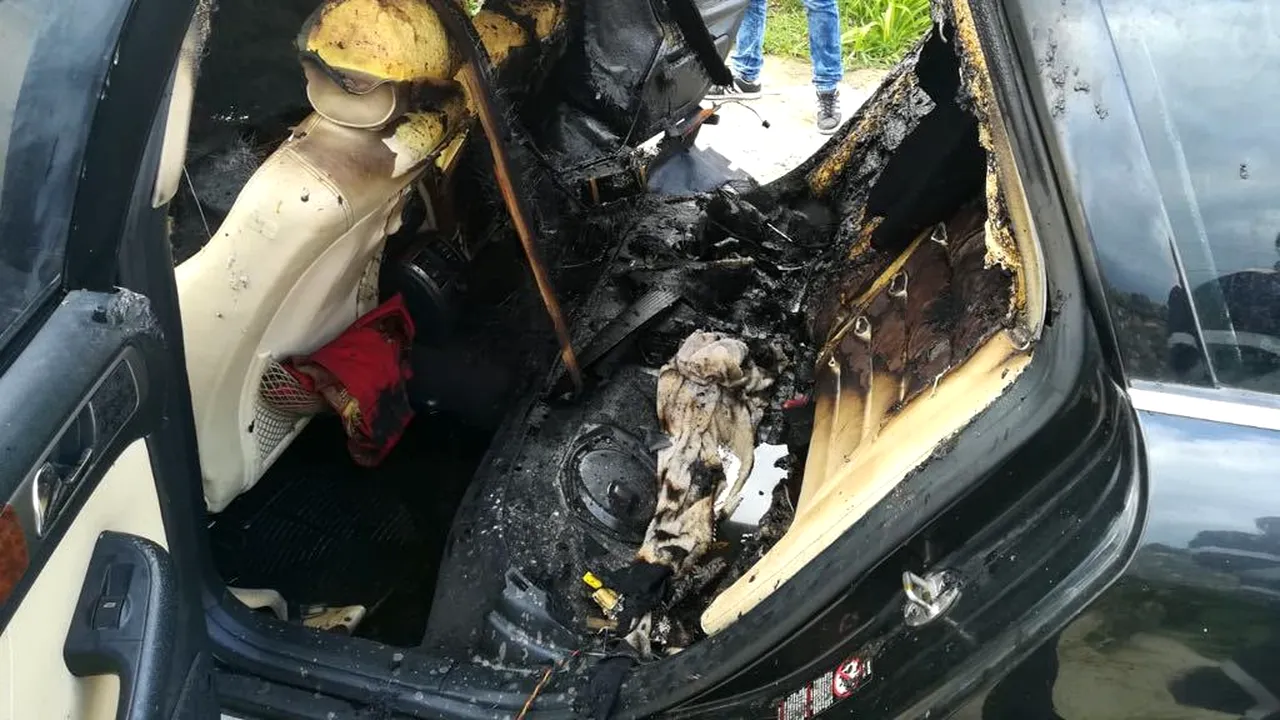 Doi bărbaţi răniţi după ce rezervorul unei maşini pe care-l sudau a explodat