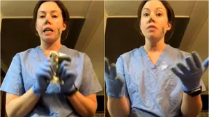 VIDEO: O asistentă demonstrează cât de uşor te poţi contamina cu Covid-19 chiar dacă porţi mănuşi. „Nu are niciun rost, prieteni”