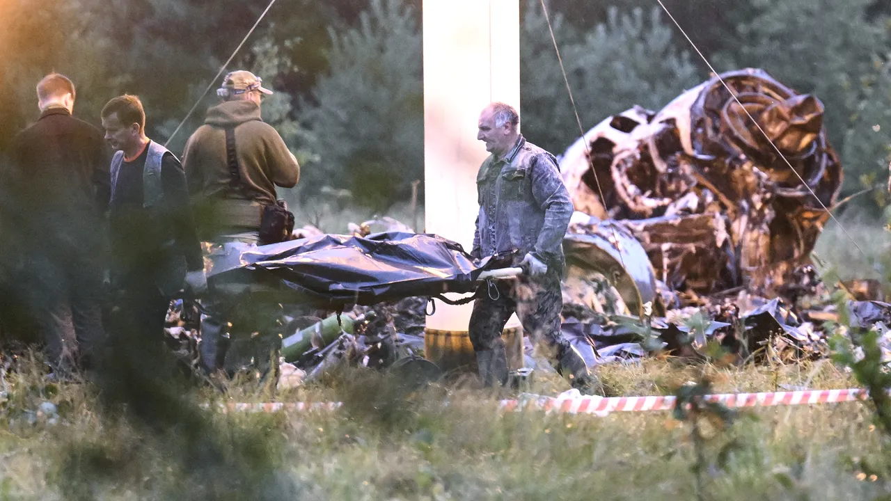 Cum explică Putin accidentul aviatic în care a murit Prigojin: au fost găsite „fragmente de grenadă”