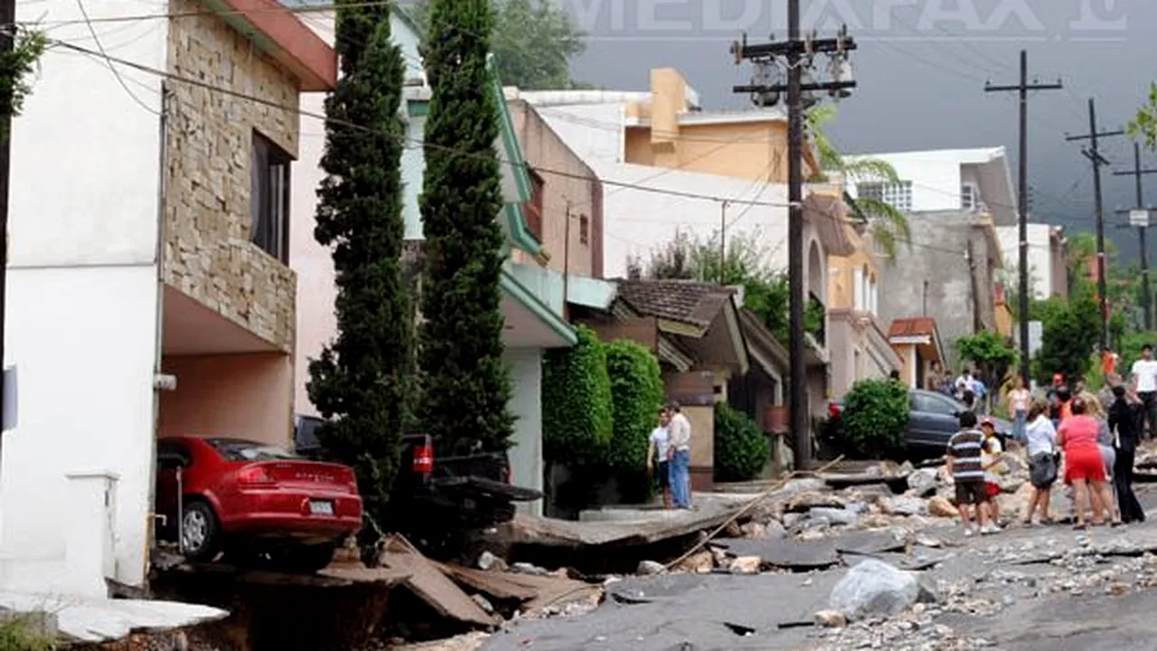 Cel puţin 15 morţi în Mexic, în urma trecerii furtunii tropicale Alex - FOTO