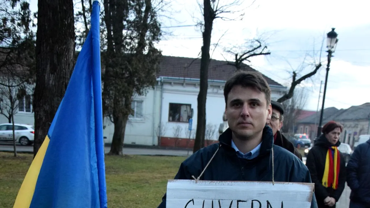 Protestatar la Alba: Sunt unul din cei cărora le-a crescut salariul, dar renunţ, îmi vreau ţara înapoi
