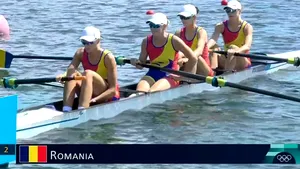 Locul patru pentru echipajul românesc de patru rame feminin în finala olimpică la Paris
