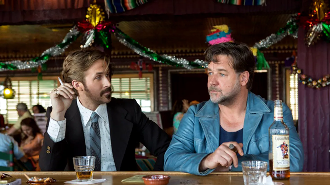 Vedete din România, alături de Russell Crowe şi Ryan Gosling în trailerul filmului 