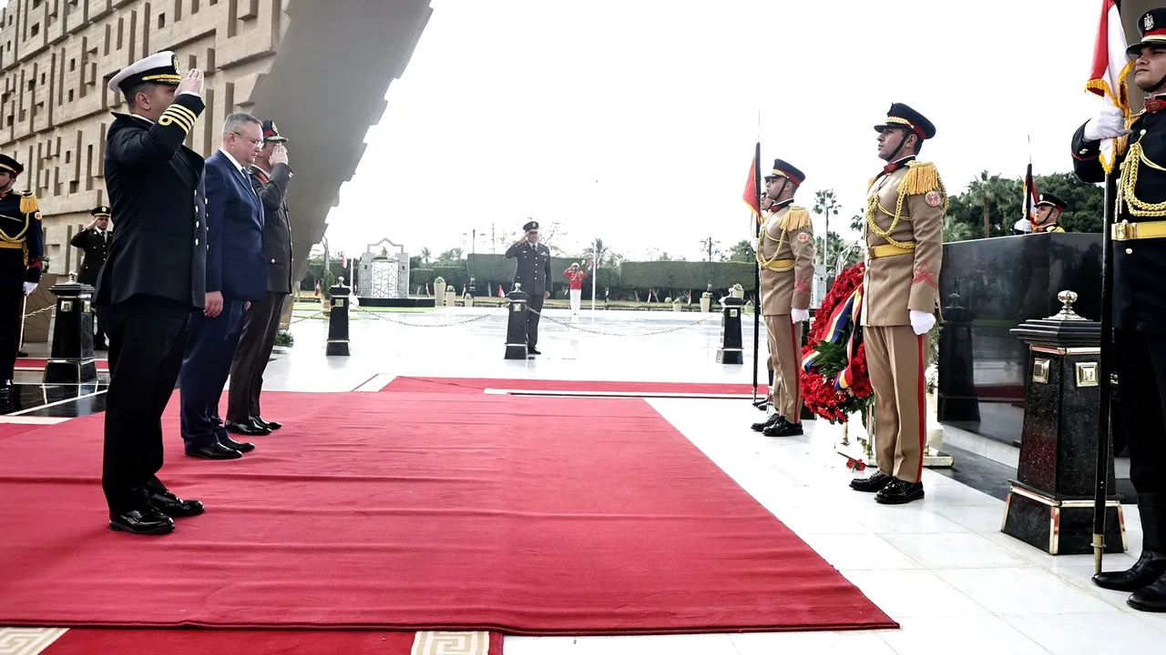 Ce a discutat premierul Ciucă cu preşedintele Egiptului, Abdel Fattah el-Sisi