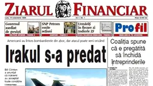 De 15 ani ZIARUL FINANCIAR este vocea businessului românesc