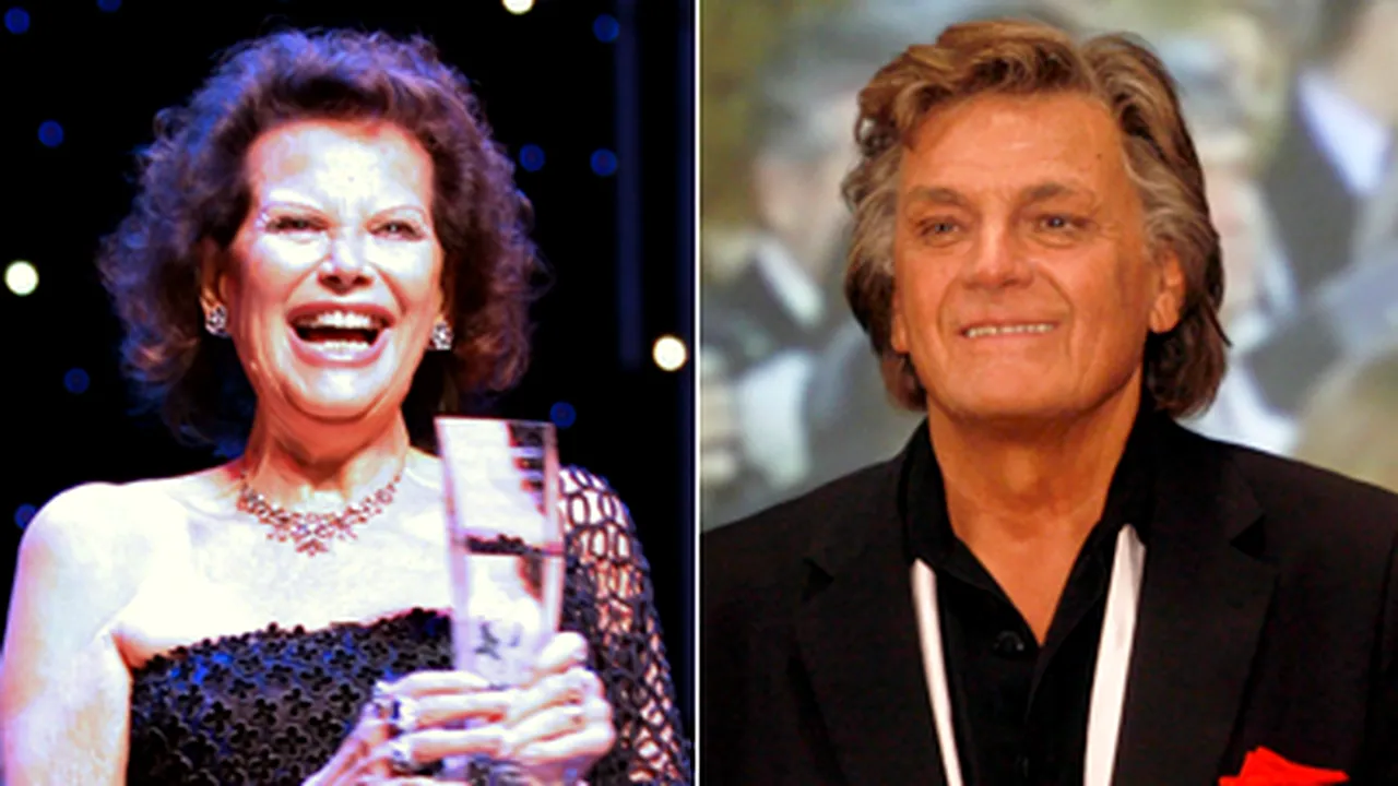 Claudia Cardinale şi Florin Piersic, premiaţi pentru întreaga carieră la Gala TIFF