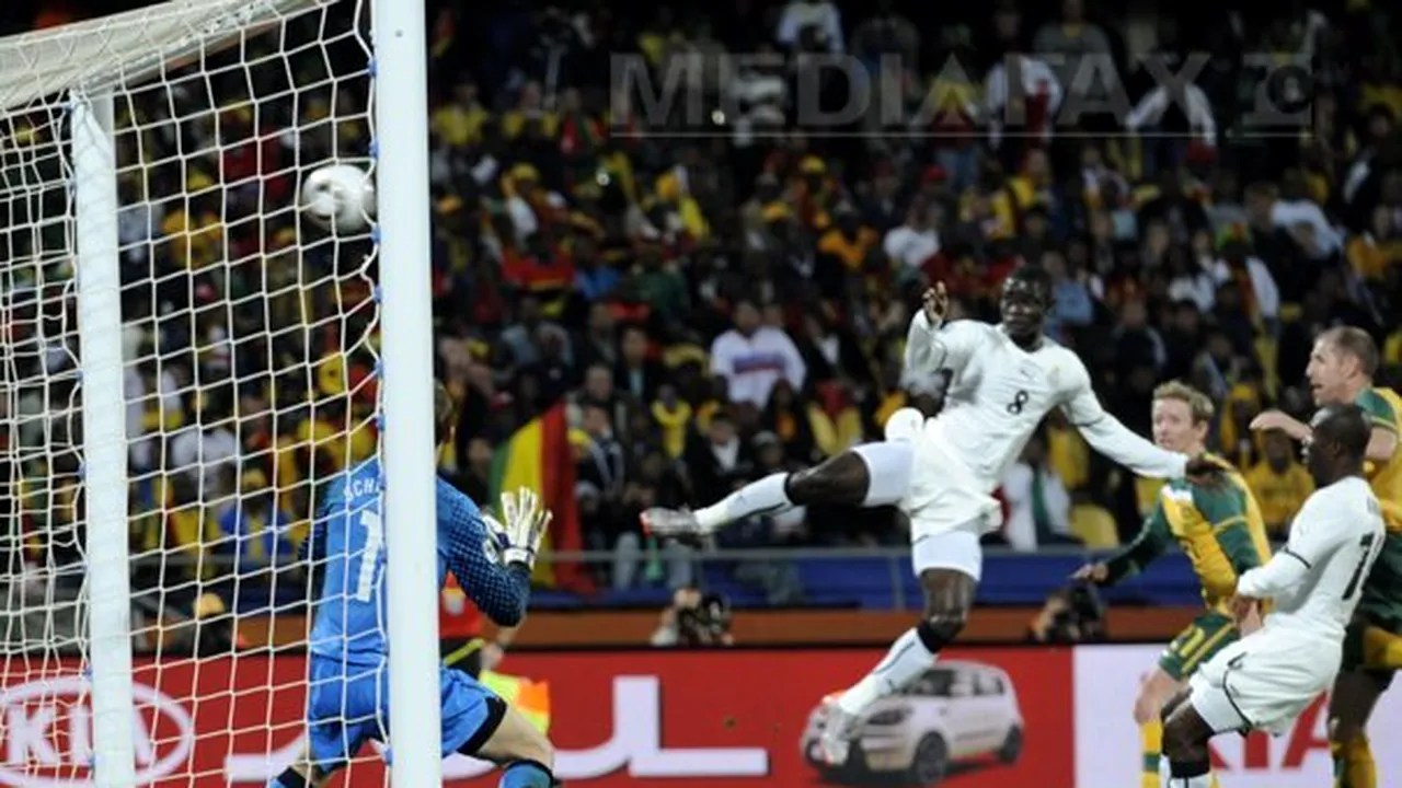 Ghana - Australia, scor 1-1, în grupa D a Cupei Mondiale
