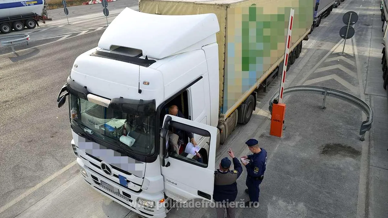 IGPF: Restricţii de trafic pentru automarfare pe teritoriul Ungariei