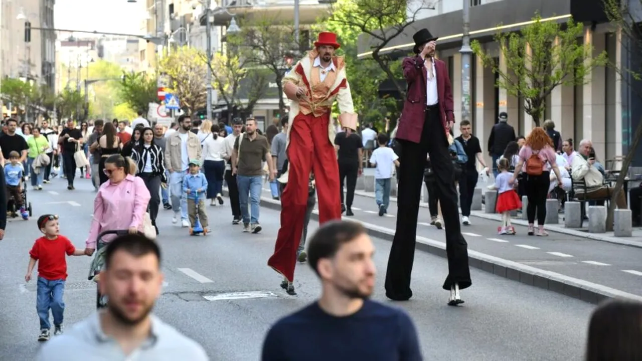 „Străzi poluate”: Calea Victoriei a înregistrat cea mai mare valoare medie de noxe, 53 de micrograme pe metru cub