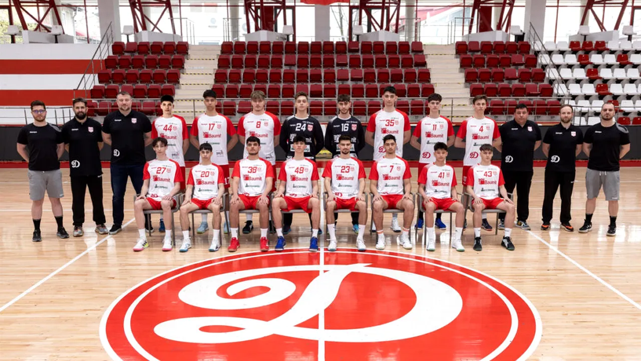Dinamo București găzduiește un turneu din calificările pentru EHF Youth Club Trophy la handbal masculin