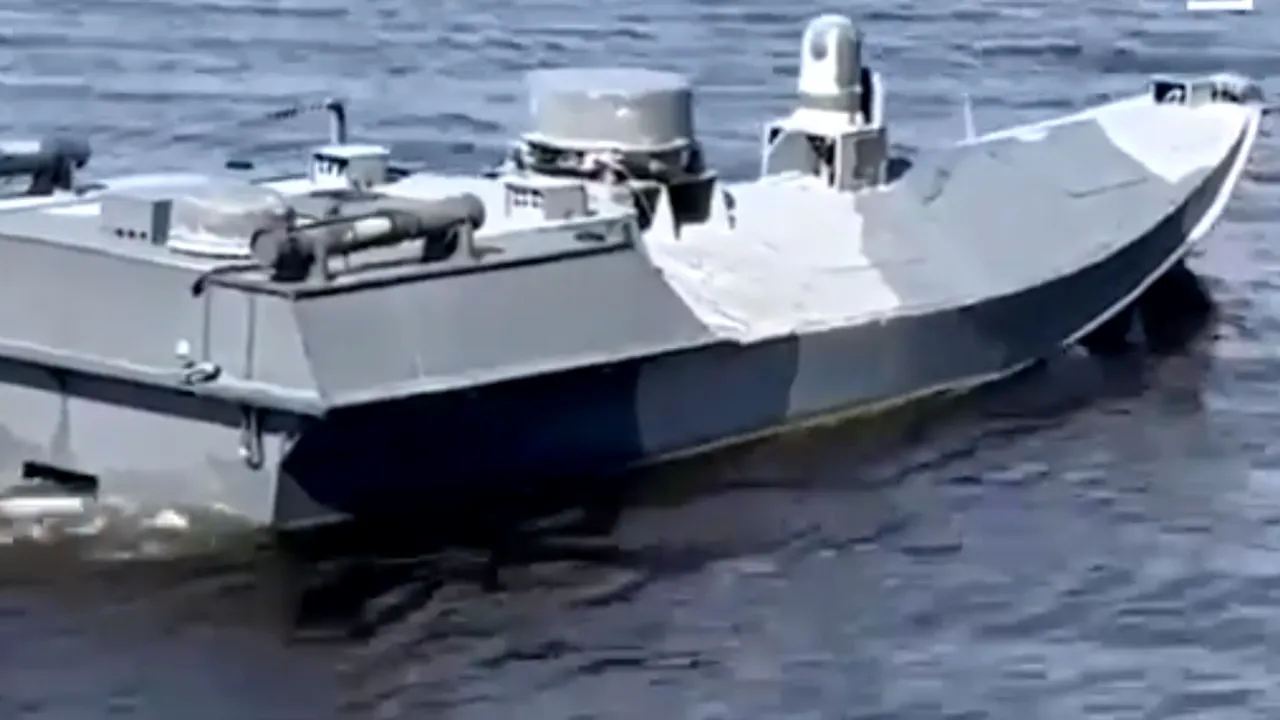 Drona Sea Baby, arma secretă folosită de Kiev pentru a distruge podul lui Putin

