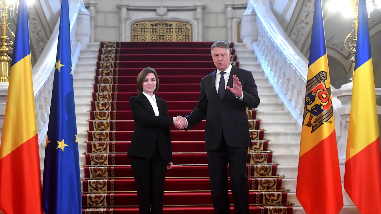 Iohannis, alături de la Maia Sandu: Noi nu vom ceda. Republica Moldova nu e singură în faţa provocărilor Rusiei