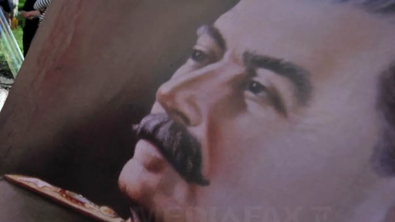 Vagonul personal de tren al lui Stalin, avariat în timpul unei furtuni