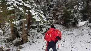 Intervenţie a salvamontiştilor din Maramureş pentru recuperarea a 2 ucraineni din zona Vf. Polonica