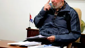 Fidel Castro a salutat finalul unei absenţe 