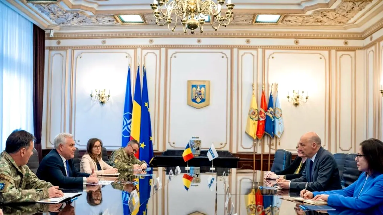 Ministrul Tîlvăr, întrevedere cu reprezentanții OSCE