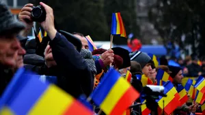 Retragerea cu torţe, cel mai spectaculos moment al manifestărilor dedicate Micii Uniri la Iaşi