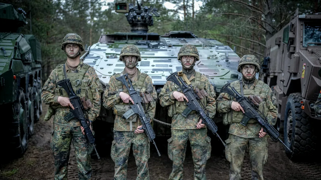În premieră de la Al Doilea Război Mondial încoace, Germania desfășoară o brigadă permanentă în afara țării pentru a întări flancul estic al NATO