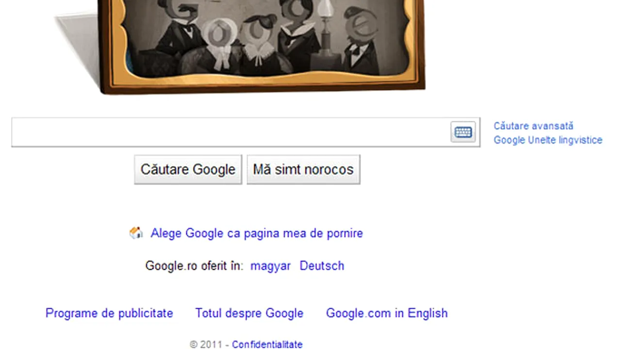 Google şi-a modificat logoul pentru a-i aduce un omagiu lui Luis Daguerre, 