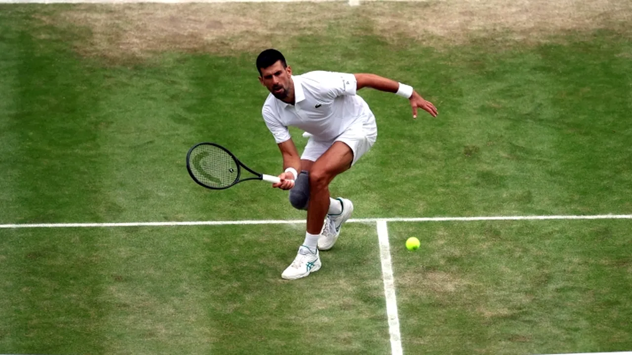 Novak Djokovic vânează duminică al 8-lea titlu la Wimbledon