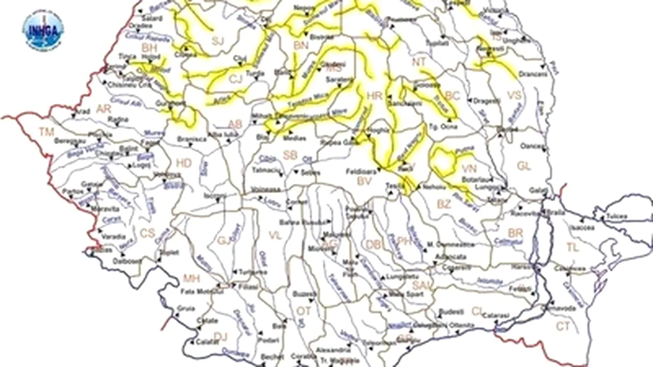 Romanian Hydrologists Extend Flood Alert For Rivers Across Country