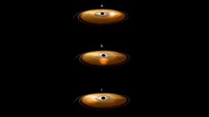 Astronomii surprind o gaură neagră care deformează structura spațiu-timp, conform predicțiilor lui Einstein
