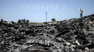 Experţii internaţionali au sosit la locul prăbuşirii avionului malaezian