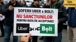 Șoferii Uber și Bolt nu mai vor să fie sancționați dacă refuză curse. Scrisoare deschisă către Guvern