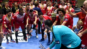 Dinamo Bucureşti nu are rival la handbal masculin. A câştigat Supercupa României în faţa Stelei