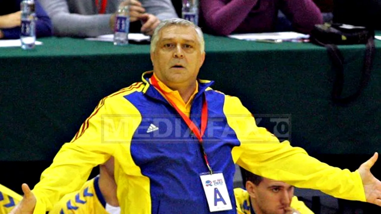 Vasile Stângă despre ratarea calificării la CM: Am avut ghinion