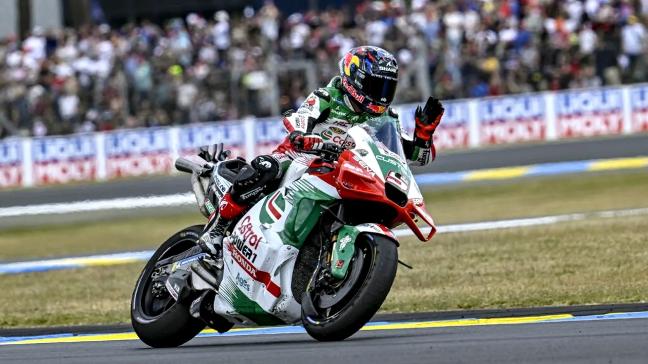 Zarco intră în istorie cu victoria de la Le Mans: primul francez care câștigă cursa de MotoGP după 71 de ani
