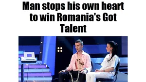ROMÂNII AU TALENT - Cristian Gog, în presa internaţională: 