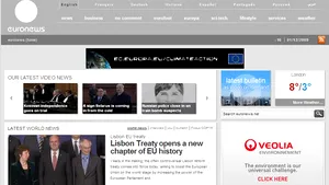 Euronews a lansat un serviciu de ştiri în limba ucraineană