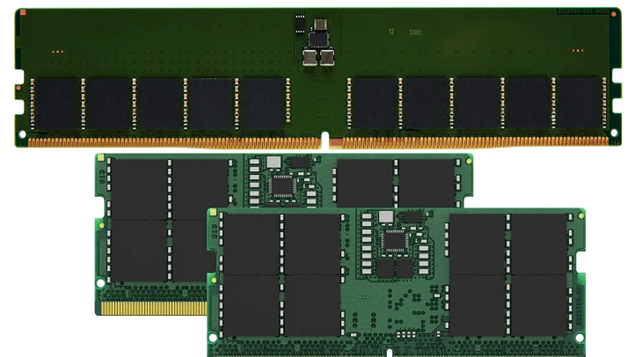 Kingston Technology a lansat memoriile Server Premier DDR5 UDIMM şi SODIMM 