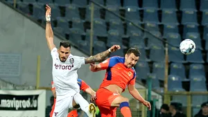 Victorie de palmares. FCSB câştigă derby-ul cu CFR Cluj, dar titlul rămâne în Gruia