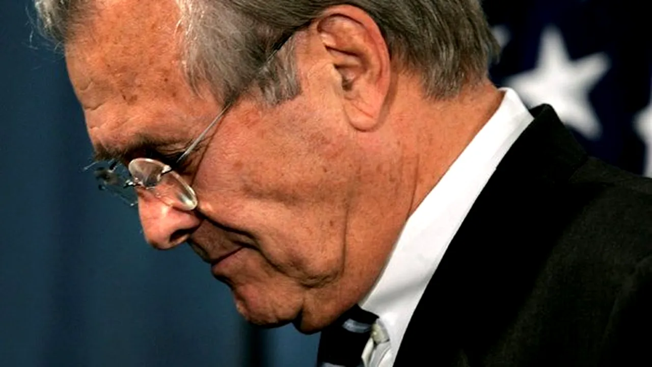 Donald Rumsfeld: Saddam Hussein le ameninţa pe fiicele mele şi pe ale lui George W. Bush