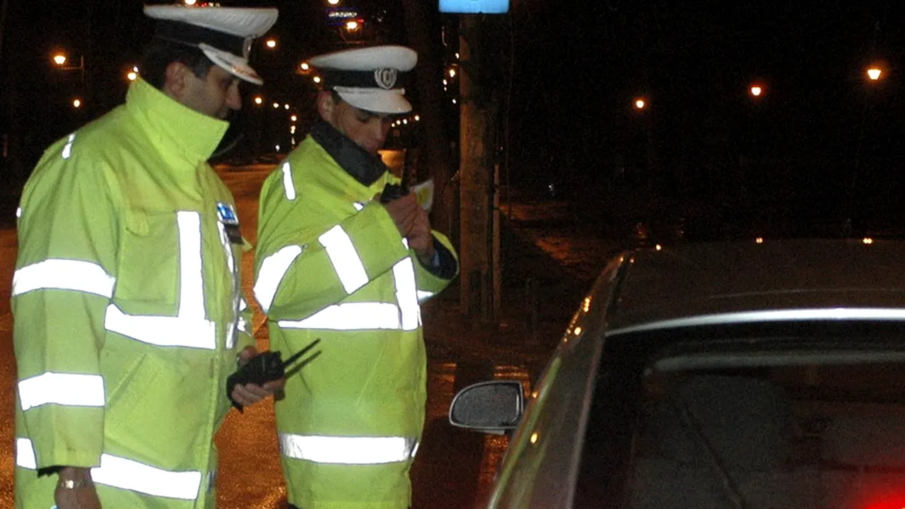 Şoferi băuţi, drogaţi şi fără permis, prinşi de poliţişti în Capitală. Au fost deschise şapte dosare penale