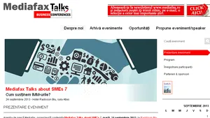 Maria Grapini participă la conferinţa 