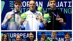Trei medalii pentru România la Campionatul European de înot pentru juniori de la Vilnius