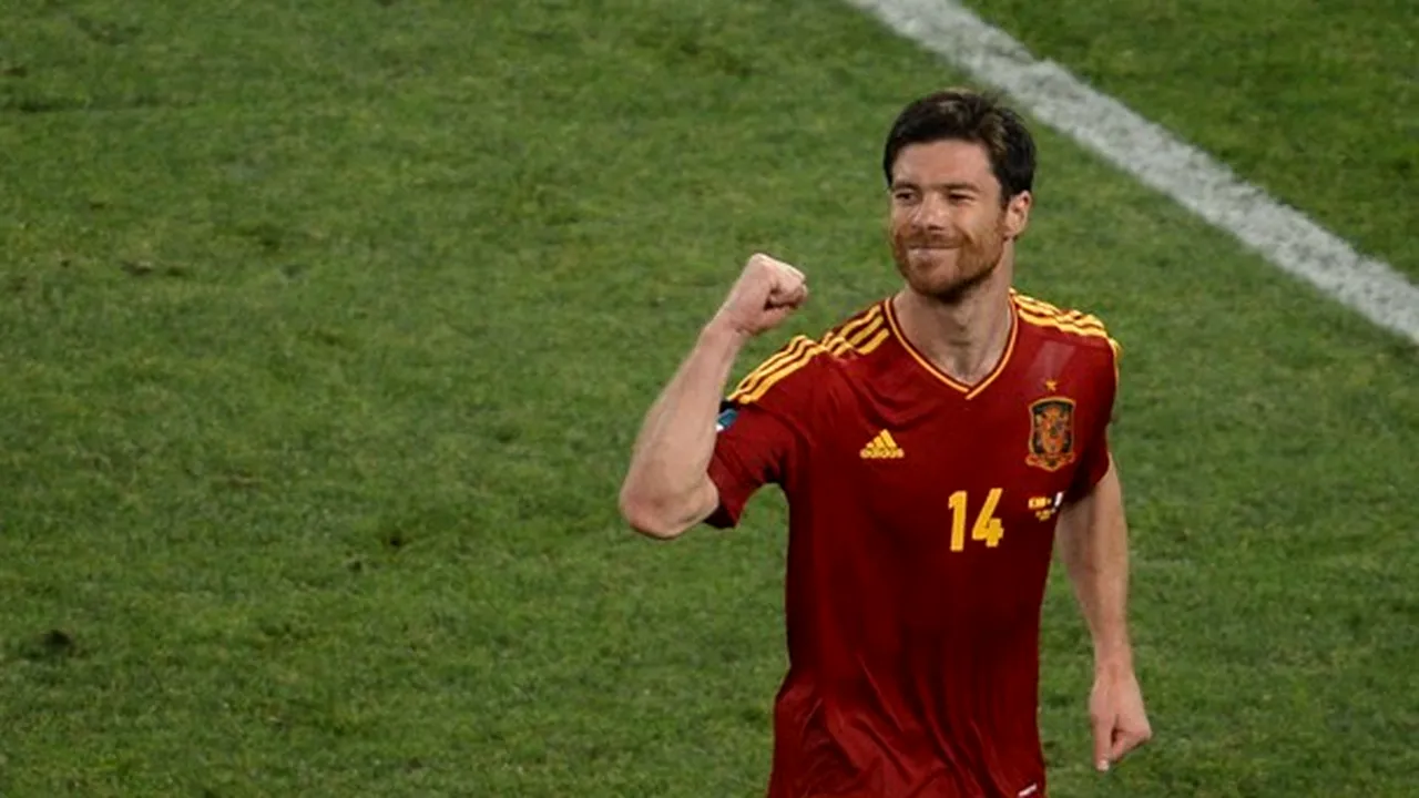 Euro 2012: Eroul meciului Spania - Franţa jubilează după cele două goluri. 