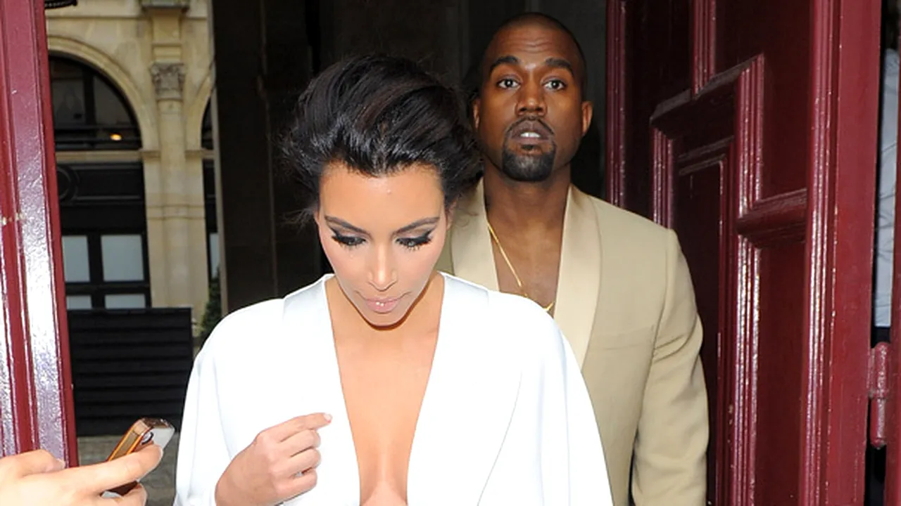 Kim Kardashian şi Kanye West s-au căsătorit, la Florenţa