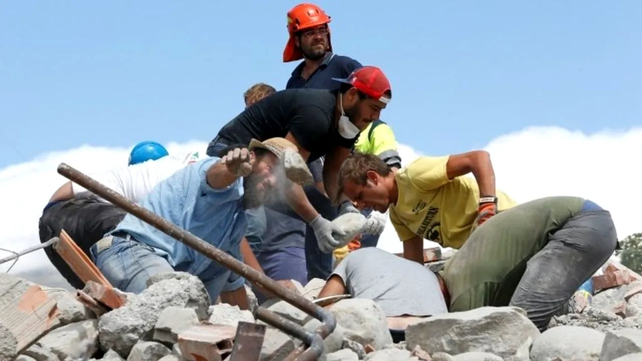 CUTREMURUL din Italia. Nou bilanţ al victimelor de origine română: 10 morţi şi 16 oameni sunt daţi dispăruţi 