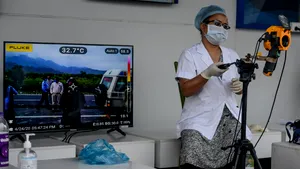 Primul spital de copii din România unde au fost montate camere termice: Vedem dacă cine intră în clădire este febril 