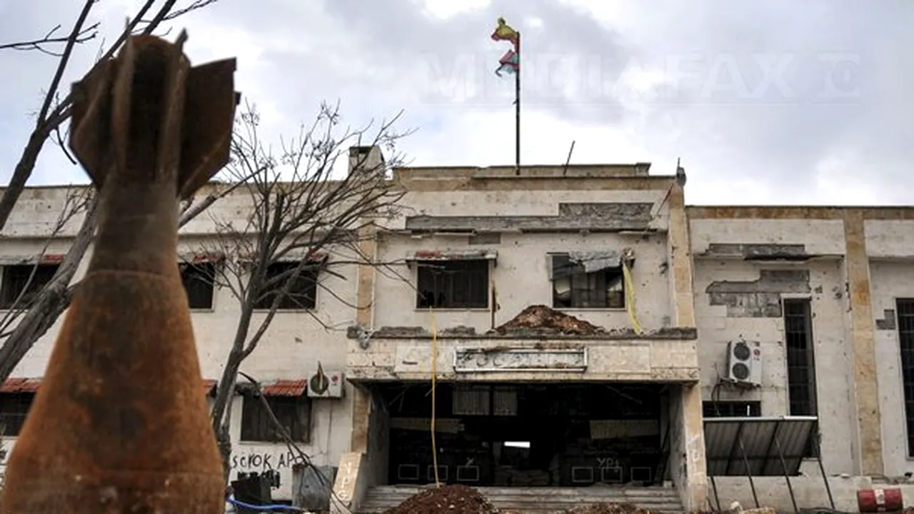 Cum arată oraşul sirian Kobane după luptele purtate împotriva combatanţilor Statului Islamic - GALERIE FOTO