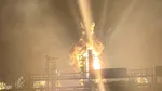 Incendiu la o rafinărie din Leningrad în urma unui atac cu drone